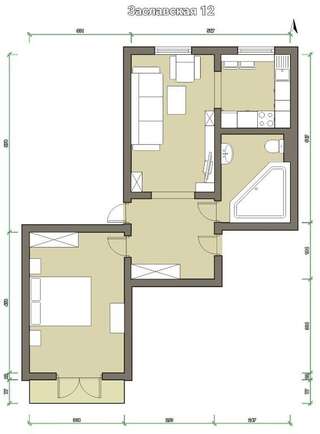 Апартаменты Aparton Zaslavskaya Ulitsa 12 Минск Улучшенные апартаменты-17